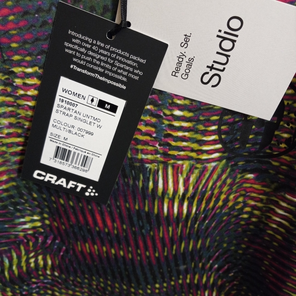 Spartan by CRAFT Strappy Singlet NWT - Picture 2 of 5